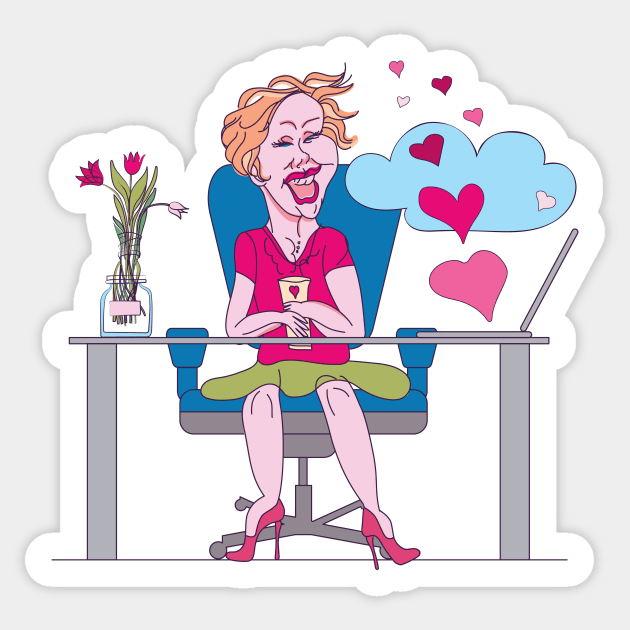 Online dating Sticker by IngaDesign